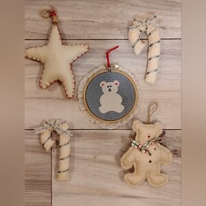 vintage handmade christmas ornaments